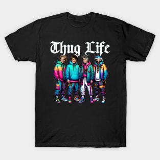 THUG LIFE GOLDEN GIRLS WHITE ARTs T-Shirt